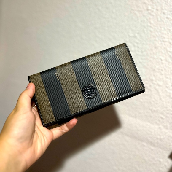 Fendi Pequin Long Wallet